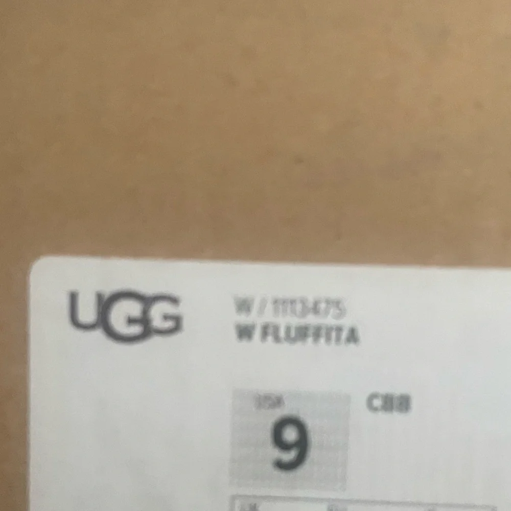 UGG Fluffita Slide Sandals- Gray - Picture 4 of 4